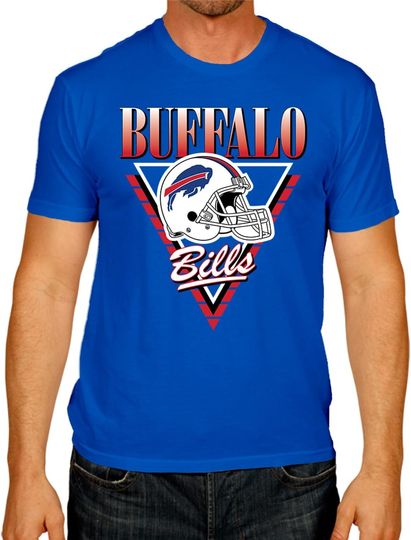 Discover Team Fan Football T-Shirt Unisex Retro Triangle Tagless