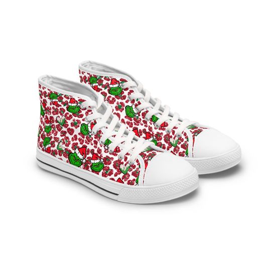 Discover Women's High Top Sneakers, The funny character Christmas