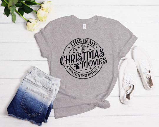 Discover This Is My Christmas Movies Watching Shirt, Funny Christmas Shirt, Family Christmas Shirts, Christmas Movie Shirt, Christmas Family Shirts