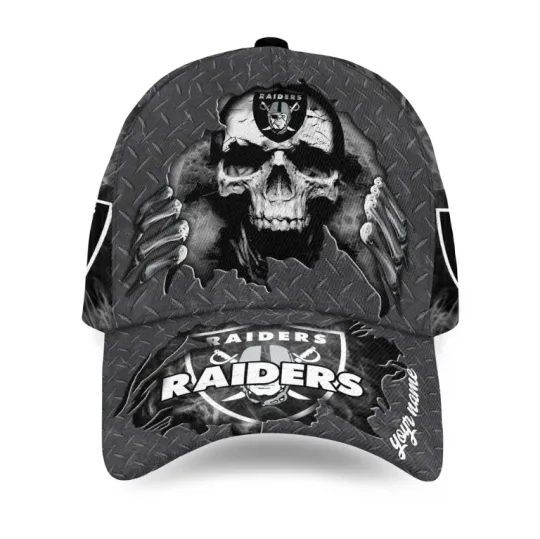 Discover Personalized Las Vegas Skeleton All Over Print 3D Classic Cap