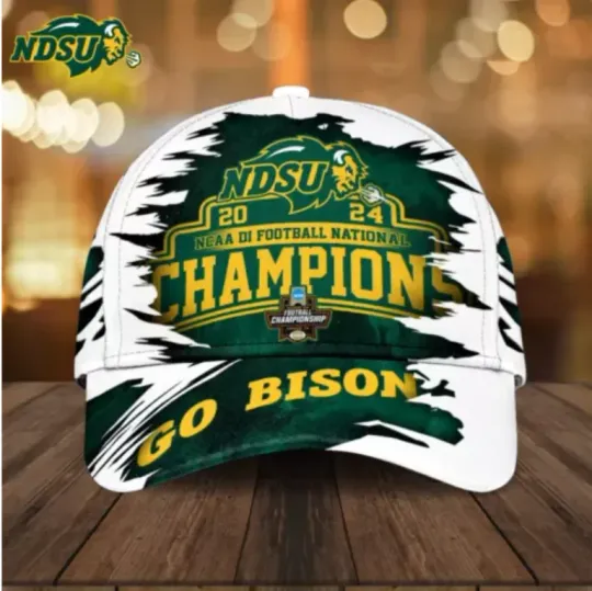 Discover North Dakota State Football Baseball Cap
