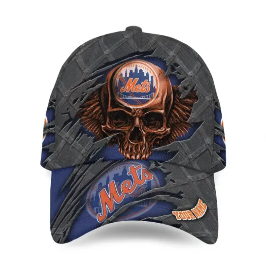 Discover Custom Name New York Baseball Team Metss Cap For Fans
