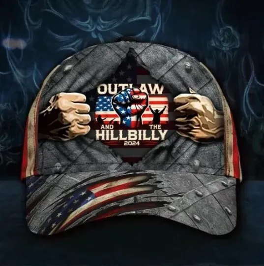 Discover Outlaw And The Hillbilly Hat Trump And Vance Retro Cap