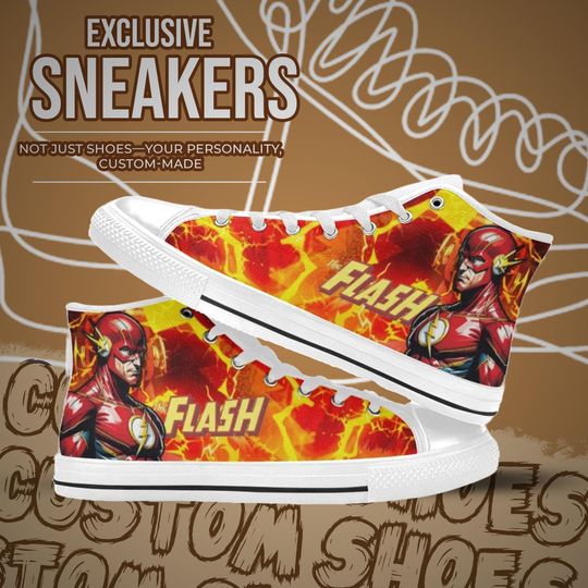 The Flash Sneakers High Top Shoes