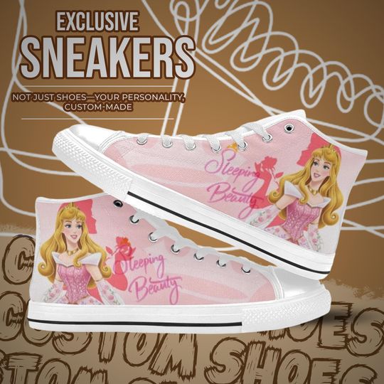 Sleeping Beauty High Top Shoes