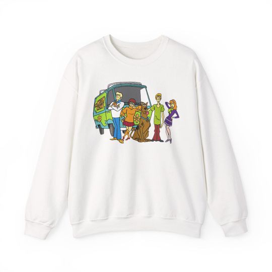 Scooby Doo Crewneck Sweatshirt - Fall Animal Design, Gift Idea