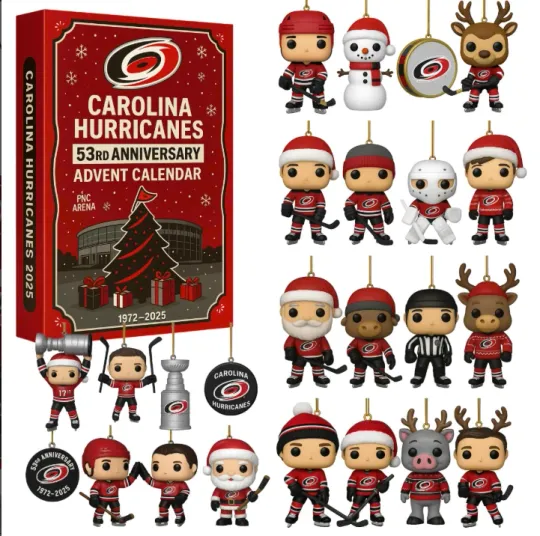 Discover Hurricanes Advent Calendar 2D Gift For Christmas
