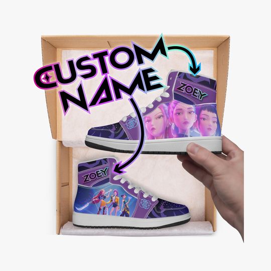 Discover Huntrix Kids Hi-Top Sneakers