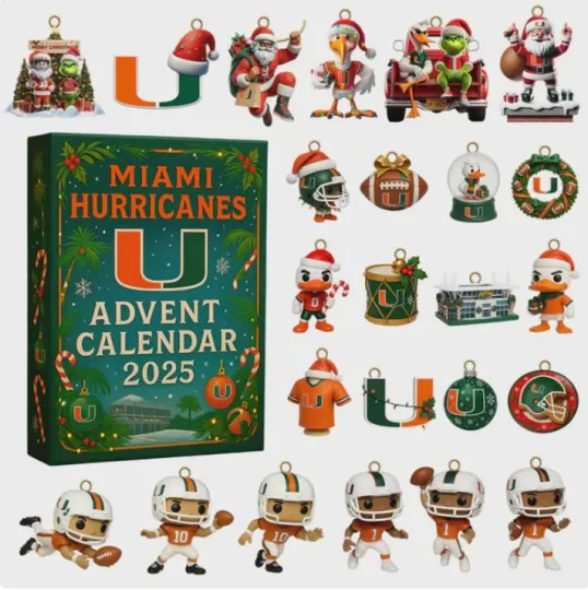 Discover Hurricanes 2D Advent Calendar 2025