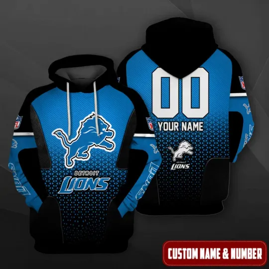 Discover D.3.t.r.0!t L!ons Hoodie 3D Collection 3