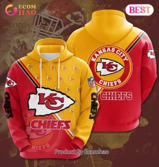 Kansas City Chiefs Football Team 3D All Over Printed Hoodie Gift For Fan