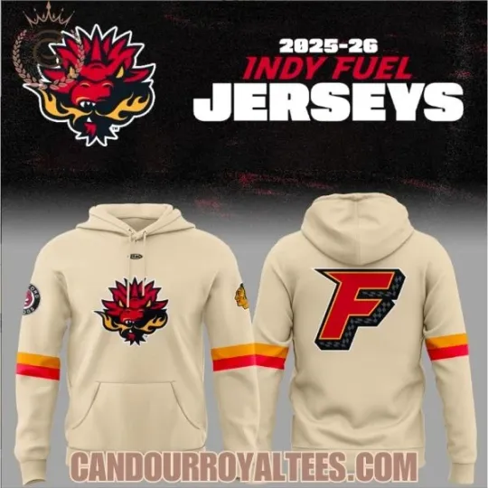 Discover 2025-26 Indy Fuel 3D Hoodie