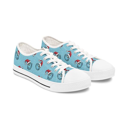 Discover funny character Christmas Women's Low Top Sneakers
