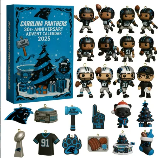 Discover Panthers 2D Advent Calendar 2025 Gift For Christmas