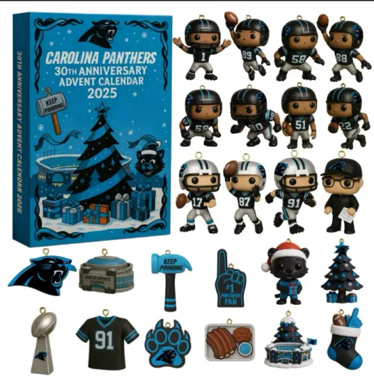 Discover Panthers 30th Anniversary 2D Advent Calendar Gift For Christmas