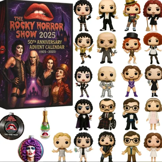 The Rocky Horror Picture Show 50th Anniversary Advent Calendar 2D Gift For Christmas