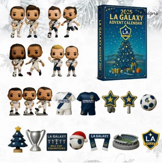 Discover Galaxy 2D Advent Calendar 2025 Soccer Fan Box