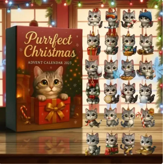 Discover Cat 2D Advent Calendar 2025 Breed Surprises