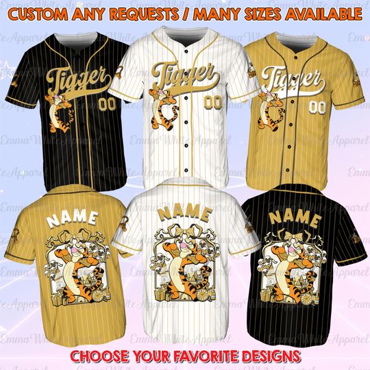 Discover Winnie The Pooh Tigger New Year Eve Coquette Jersey, Disney Tigger Coquette Bow Shirt, Tigger New Year Eve Party Shirt, Magic Kingdom Shirt