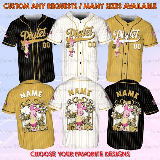 Discover Winnie The Pooh Piglet New Year Eve Coquette Jersey, Disney Piglet Coquette Bow Shirt, Piglet New Year Eve Party Shirt, Magic Kingdom Shirt