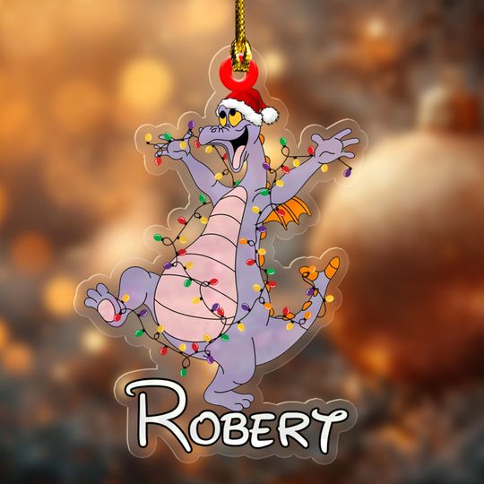 Discover Personalized Figment Christmas Ornament, Disney Figment Ornaments, Mickey Mouse Ornaments, Disney Epcot Ornament, Figment Epcot Gift CZKZ22