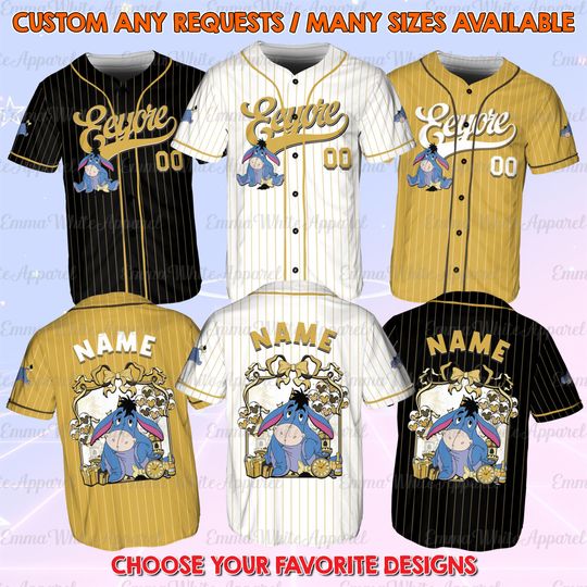 Discover Winnie The Pooh Eeyore New Year Eve Coquette Jersey, Disney Eeyore Coquette Bow Shirt, Eeyore New Year Eve Party Shirt, Magic Kingdom Shirt