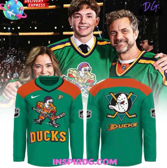Discover Anaheim Quack Attack Retro Edition Hockey Jersey Gift For Christmas