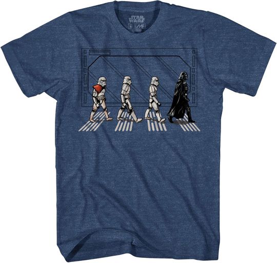 Discover Star Wars Death Star Stormtrooper Crossing Mens T-Shirt