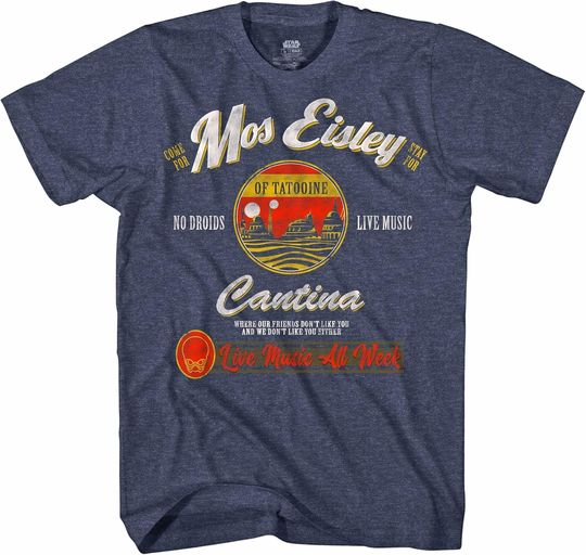 Star Wars Mos Eisley Cantina Tatooine Men's Graphic T-Shirt