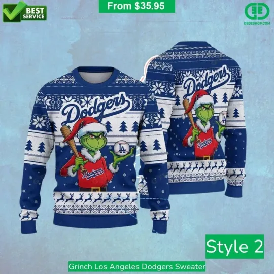 Discover funny character Lost Angles Dodger Sweater Ugly Hodiday Xmas