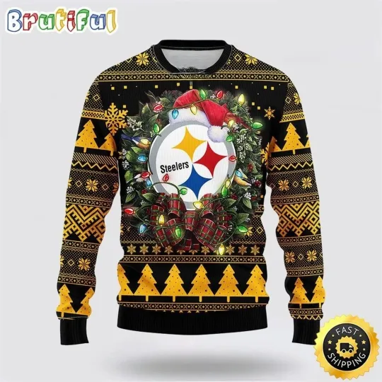 Discover Pittsburgh Steeler Ugly Sweater Christmas Sweater For Fan Football