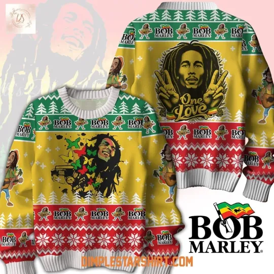 Discover Bob Marley One Love Ugly Sweater