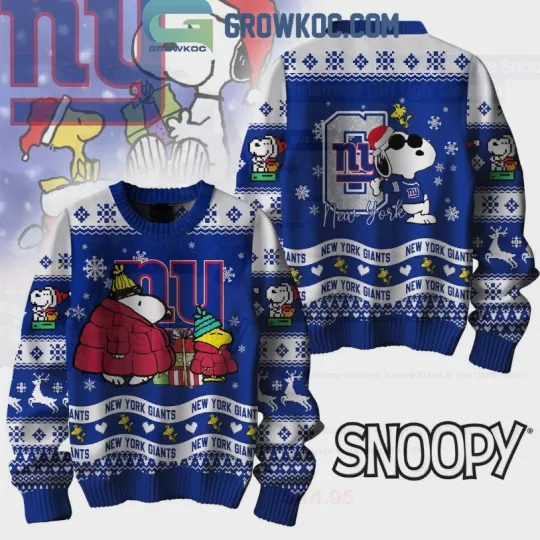 Discover New York Giant Christmas Gift Ugly Sweater
