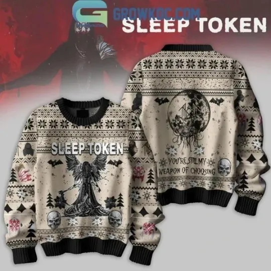 Discover Sleep/ Token You’re Still My Weapon Of Choosing Christmas Ugly Sweater
