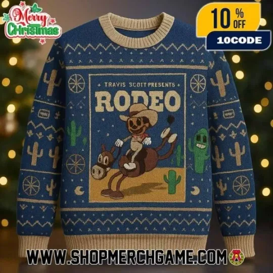 Discover Travis Presents Rodeo Ugly Christmas Sweater
