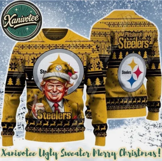 Discover Black Gold Elephant Ugly Christmas Sweater Football Holiday Gift