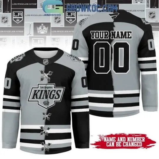 Discover Los Angeles King Mix Home Away Hockey Jersey All Sizes