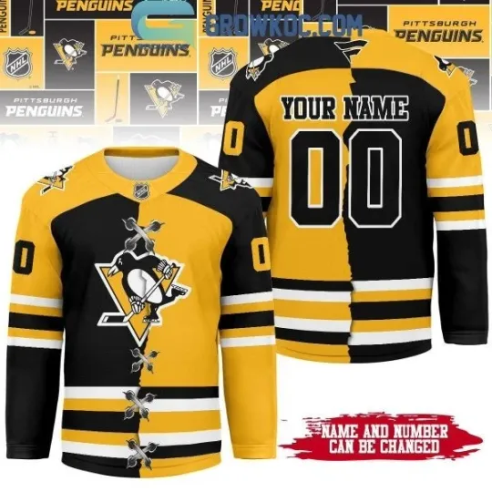 Discover Pittsburgh Penguin Mix Home Away Hockey Jersey All Sizes