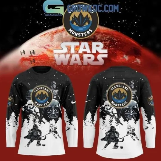 Discover Cleveland Monster Star War 2025 Hockey Jersey