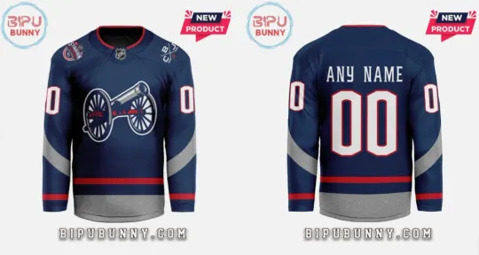 Discover Custom 2025 Columbus Blue Jacket Stadium Series Hockey Jersey Gift For Christmas