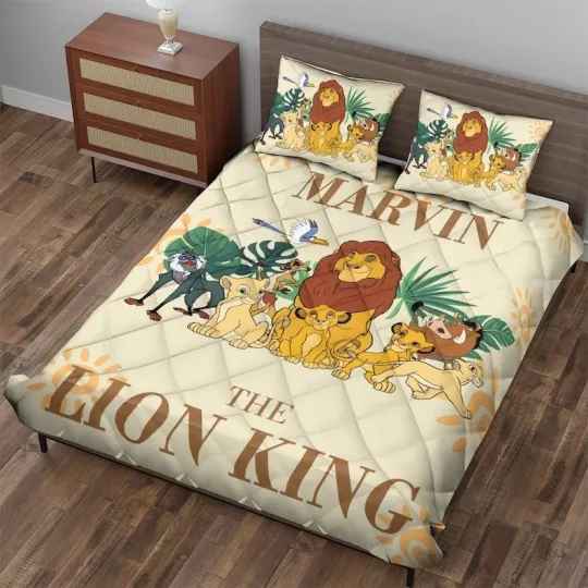Discover Personalized The Lion King Remember Who You Are Hakuna Matata Quilt Bed Set