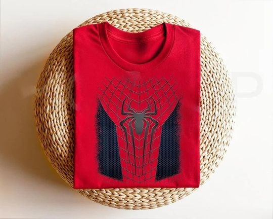 Discover Marvel The Amazing Spider-Man Costume T-Shirt Spider-Man Shirt Disneyland Family Matching Shirt Marvel Holiday Gift