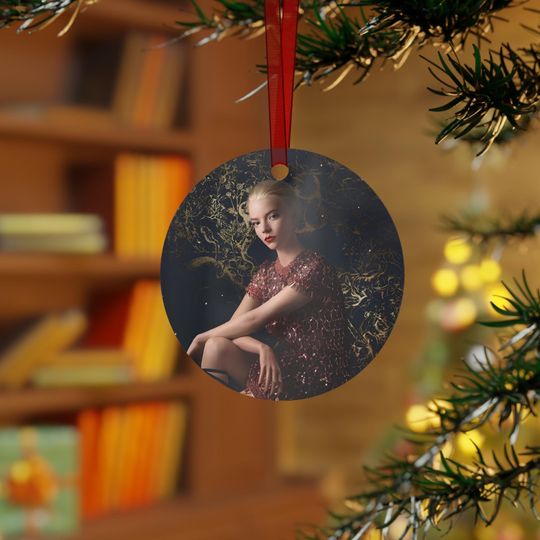 Discover Anya Taylor Joy Christmas Tree Ornament | Anya Taylor Joy Fan Gift | Gift For Daughter| Christmas Decoration |Stocking Stuffer Gift Exchange