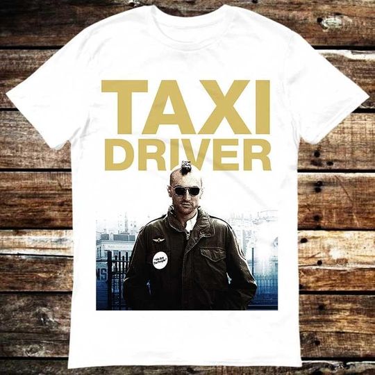 Discover Taxi Driver 80s Movie Cult Film T-Shirt Unisex Meme Gift Tee