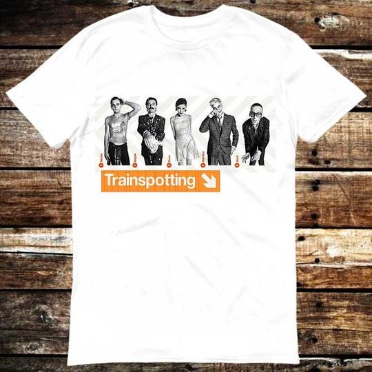 Discover Trainspotting Film Cult 90s Movie T-Shirt Unisex Gamer Meme Gift Tee