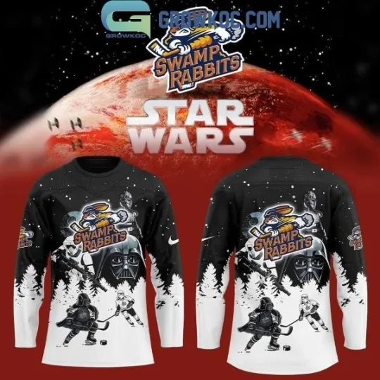 Discover Green.ville Swamp Rabbit Star Wars 2025 Hockey Jersey All Sizes