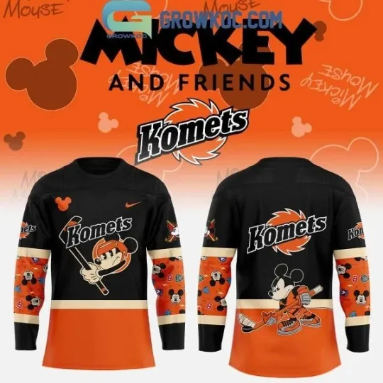 Discover Fort Way.ne Komet Mickey And Friends Hockey Jersey All Sizes