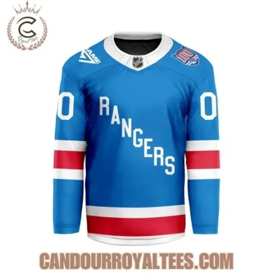 Discover Personalized New York Ranger Personalized 2025-26 Centennial Design Hockey Jersey