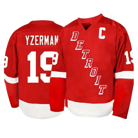 Discover Custom Youth Men's Yzerman Hockey Jersey