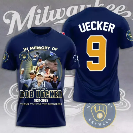 Mr. Baseball Bob Uecker 1934-2025 Thank You 3D Shirt